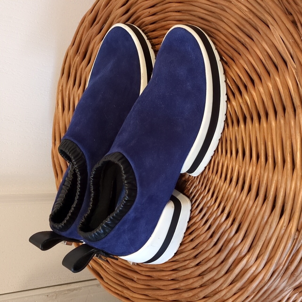 Stuart Weitzman Maritime Platform Sneakers Size 7 - Picture 3 of 8